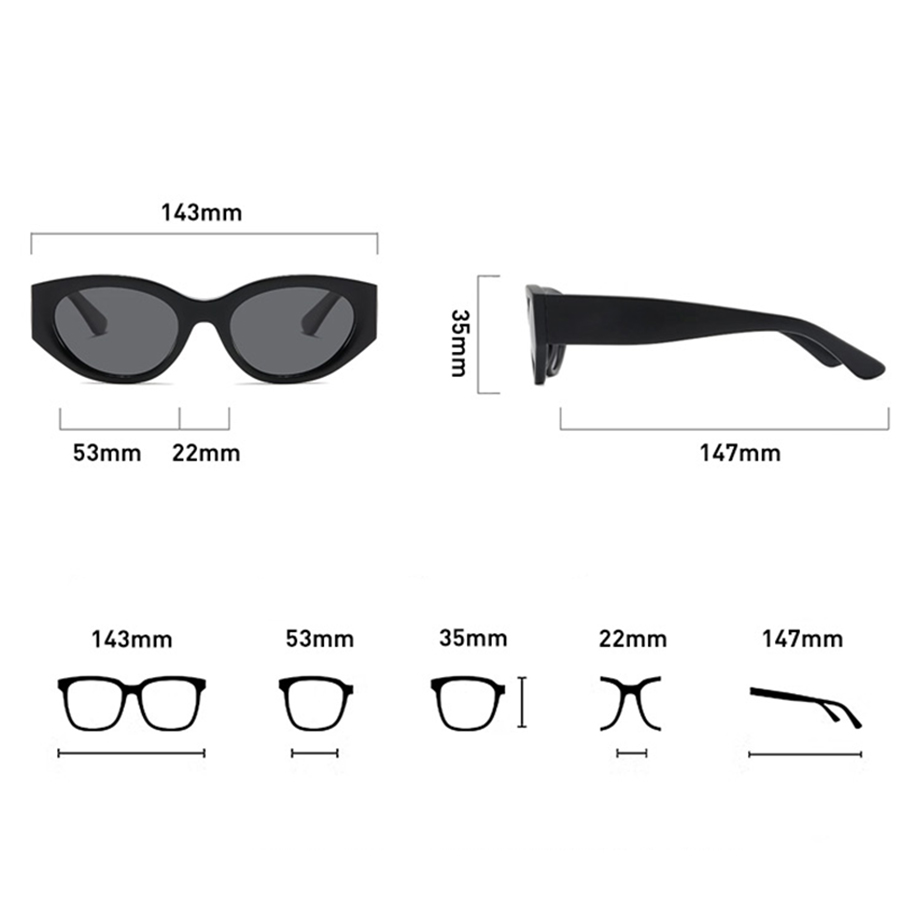 Women Men Classic Cat-Eye Pola - огляд і ціна Sunglasses Cat Eye